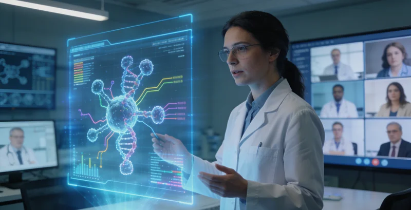 塔城家庭在客厅关切讨论健康问题