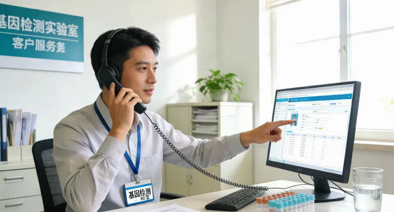 曲阜家庭共同查看基因检测报告并