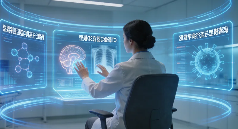 莱阳医院脑肿瘤磁共振影像图