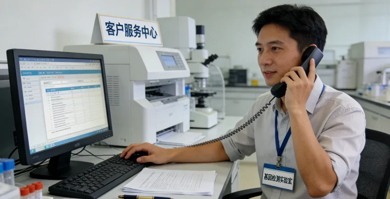 徐州居民进行遗传咨询场景