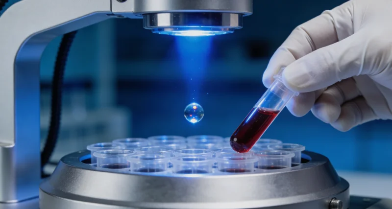 阿巴嘎旗居民进行基因检测采样示