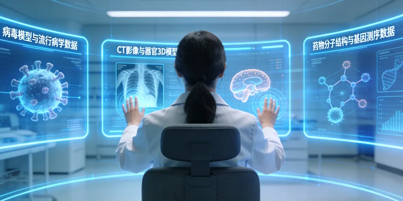 德州肺癌患者家庭与医生共同查看