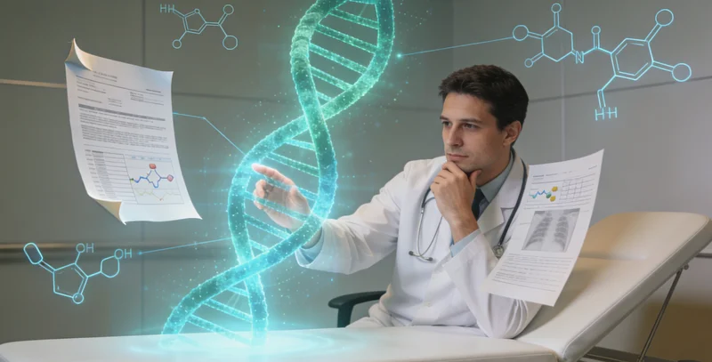 丽江肠癌患者家庭获得检测报告后