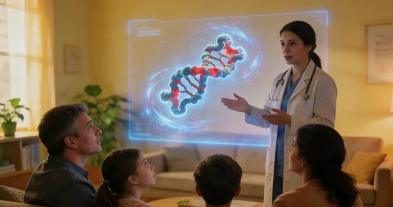 恩施遗传咨询师与家庭沟通疾病家