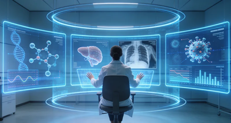 九江肿瘤科医生向患者讲解MRD