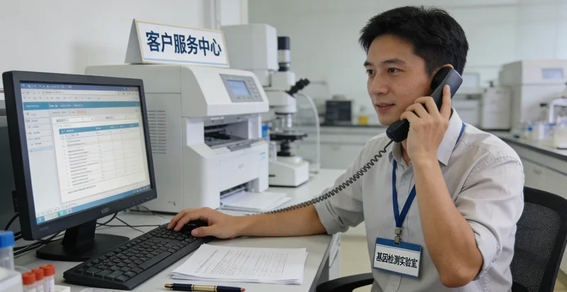 同江基因检测标准操作流程图