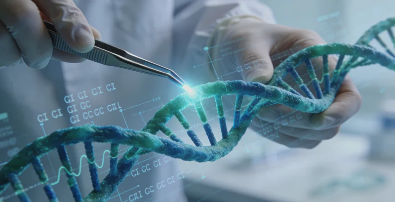 临清基因检测实验室内部工作场景