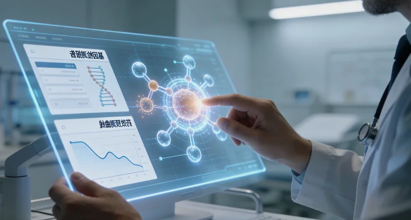 清远家庭共同查看基因检测报告并