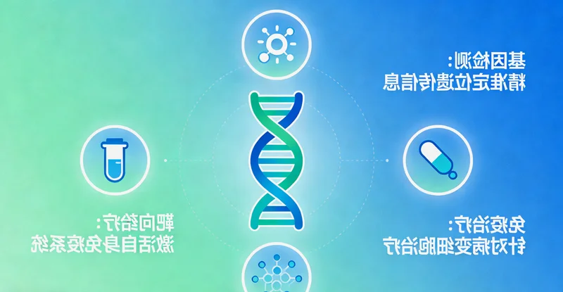 象征靶向治疗的示意图,用于RE