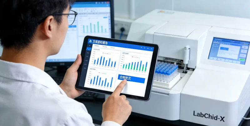 玉林市民在医院进行眼底检查