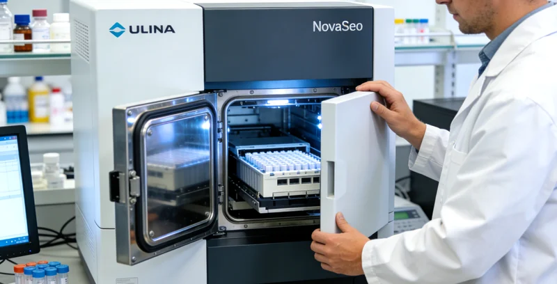 胡杨河基因检测实验室内部高通量