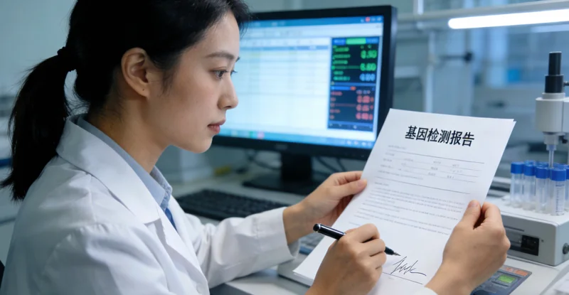 鞍山专业人员解读基因检测报告