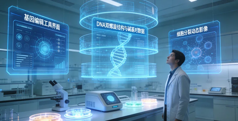 文山州医院病理科医生观察病理切