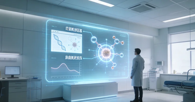 河津家庭进行遗传咨询场景