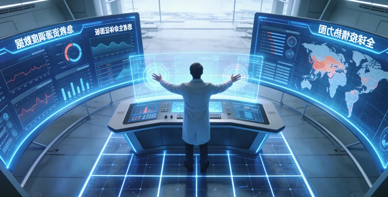 准旗基因检测实验室内部工作场景