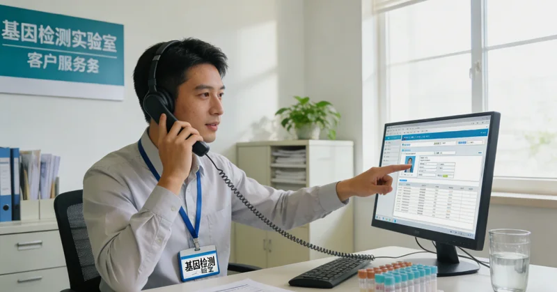 楚雄女士打电话咨询基因检测机构