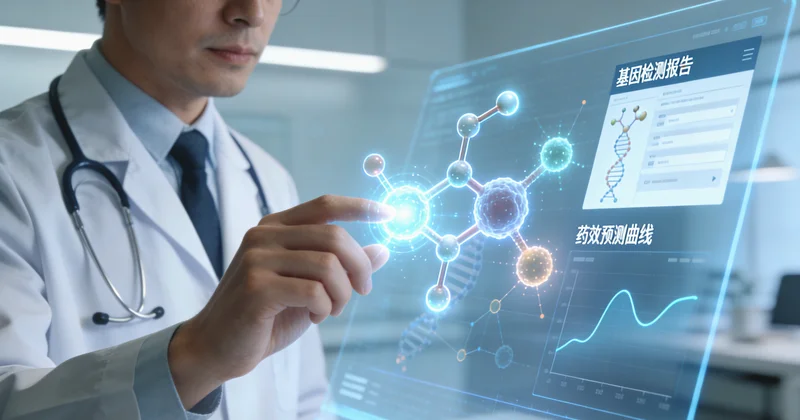 简阳患者家庭与医生共同查看基因