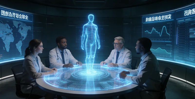 科左后旗家庭进行遗传咨询场景