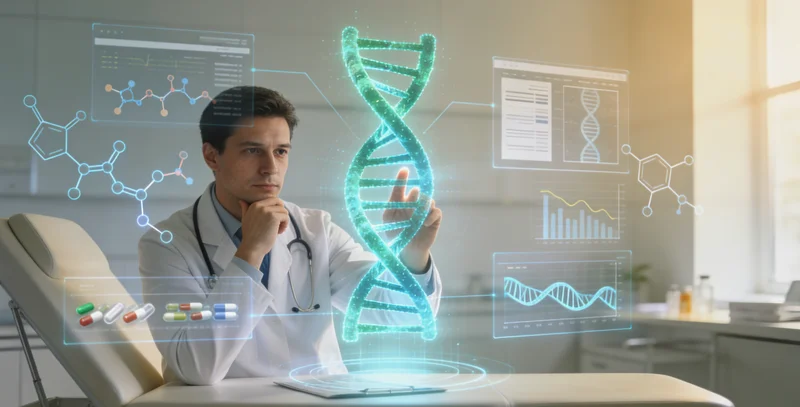 乌后旗患者与医生共同查看监测数