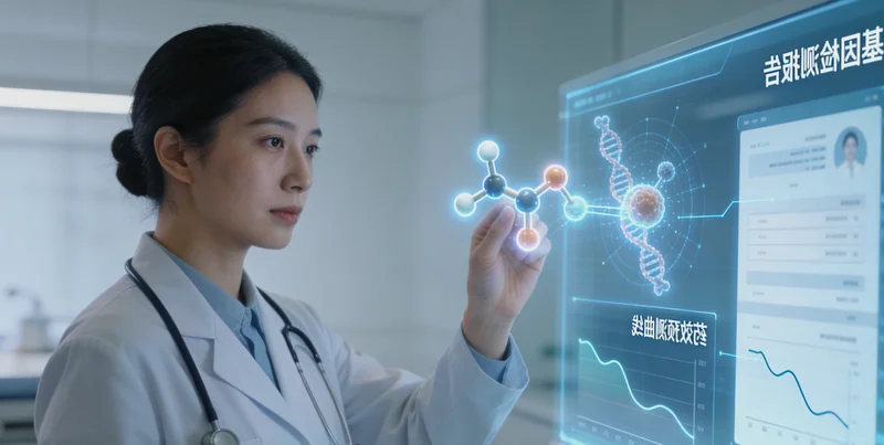 甘南州医生与患者家属共同查看基