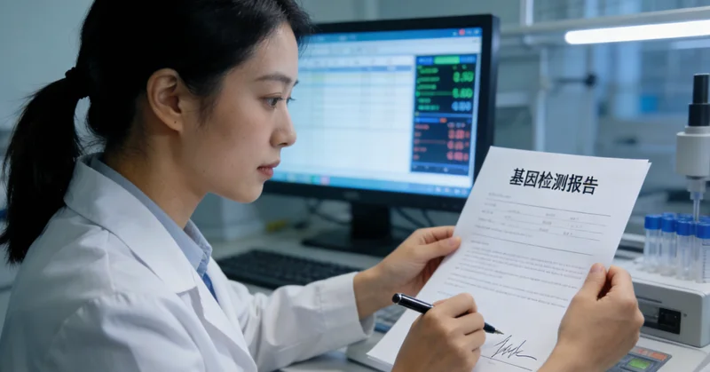 嘉峪关结肠癌基因检测报告解读示