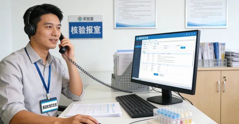 阿巴嘎旗居民进行遗传咨询场景