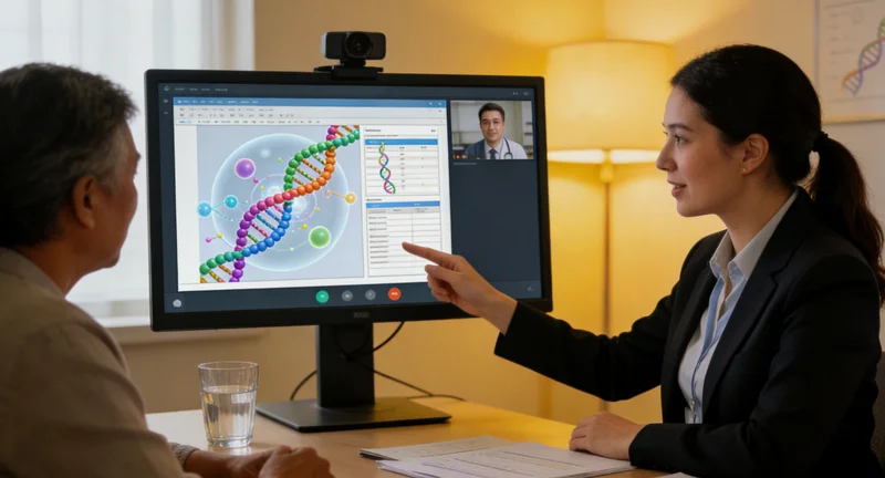 霍州家庭与医生进行遗传咨询沟通