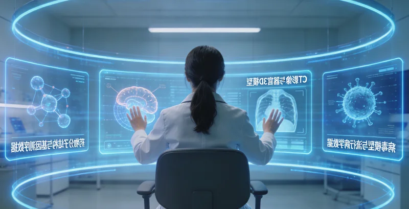 海东医院脑肿瘤磁共振影像示意图