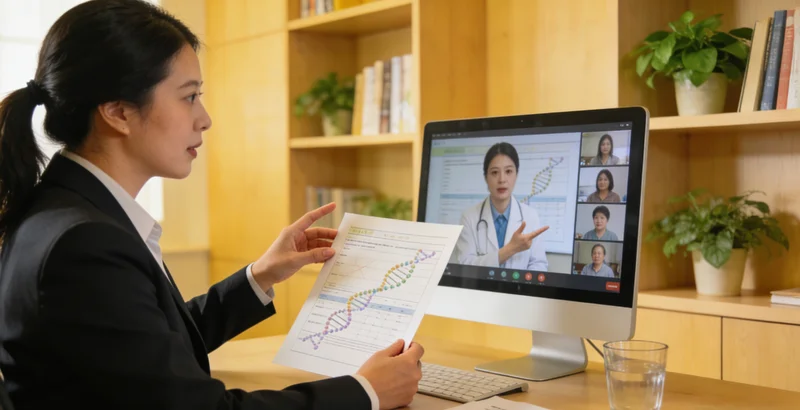 海东市民进行遗传咨询与基因检测