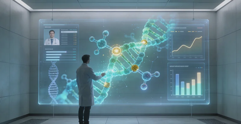 景德镇医院病理科显微镜下的肠癌