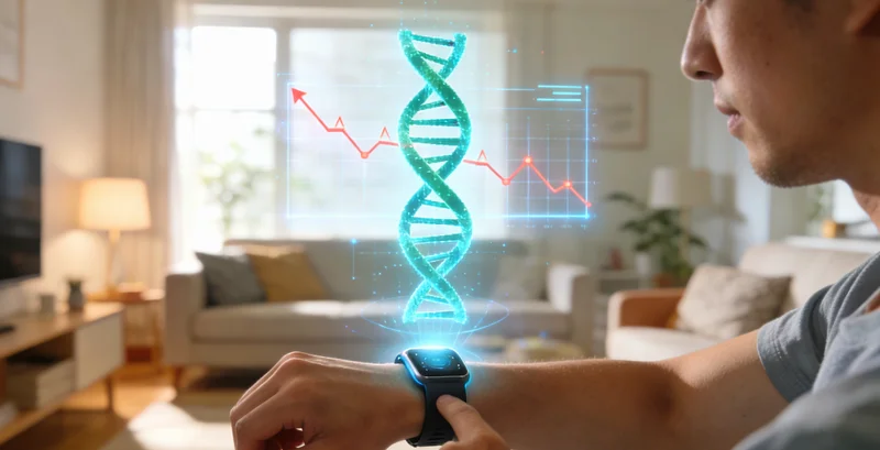 长沙家庭讨论健康检测报告场景