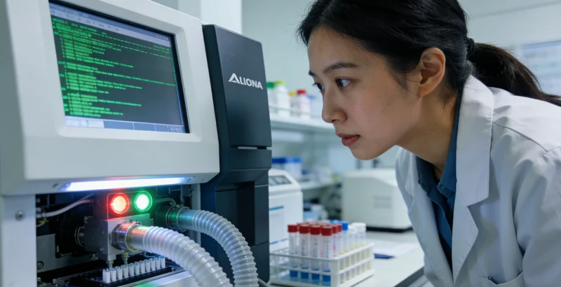 晋中女性与家人户外散步积极面对