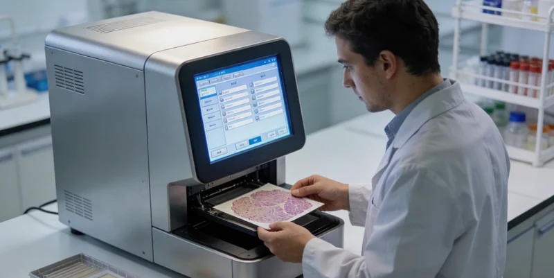 讷河医院内胃镜检查室场景 科学