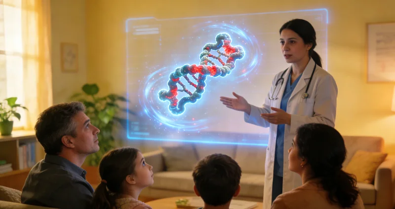 黄石遗传咨询师与家庭解读基因检