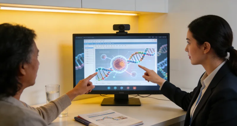 青州遗传咨询师与家庭沟通绘制癌