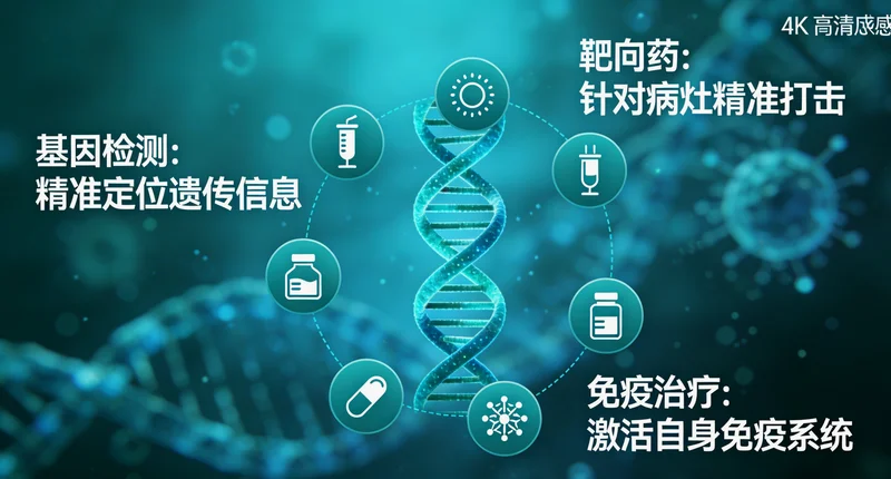 醴陵肺癌基因检测图解：驱动基因