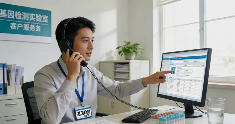 宣威遗传咨询师为家庭解读基因检