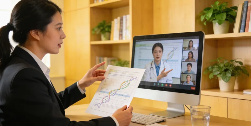 郑州遗传咨询师与患者沟通基因检