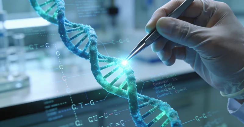 达茂旗基因检测实验室内部科学家