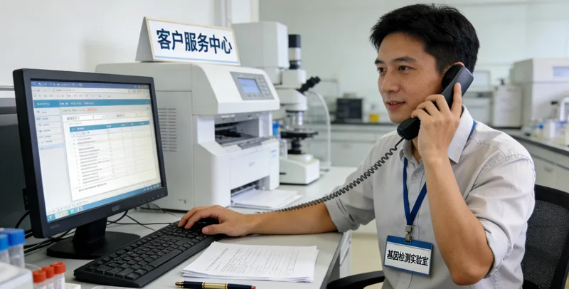 禹州医生为患者进行基因报告解读