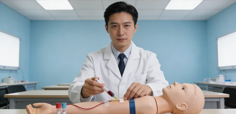 商丘基因检测采样现场，专业护士