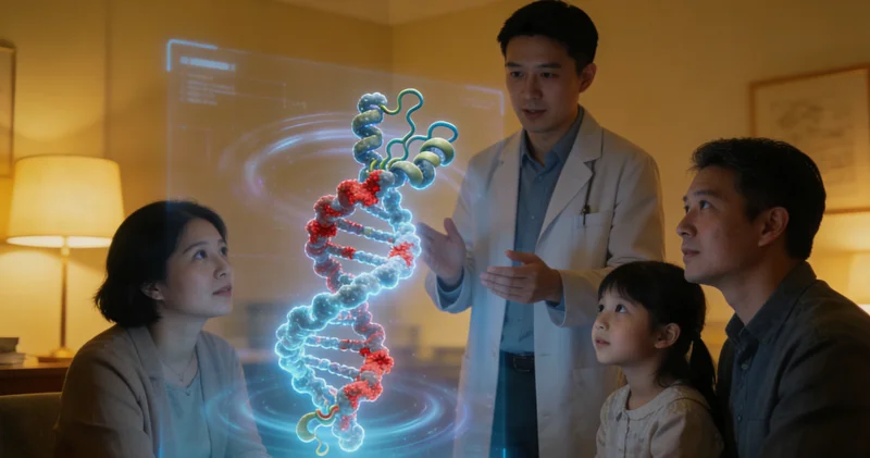 德惠遗传咨询医生与患者沟通心脏