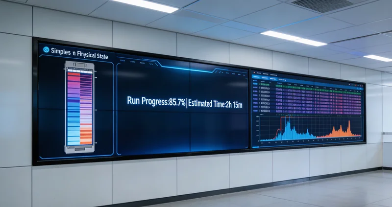 专业基因测序实验室内部工作场景