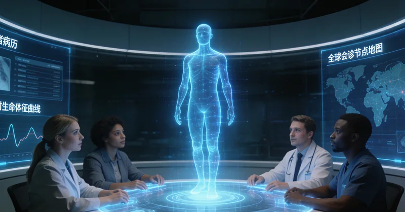 甘孜州医生为患者讲解甲状腺结构