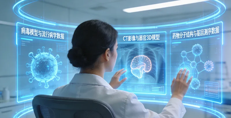 旬阳女性与医生沟通基因检测报告