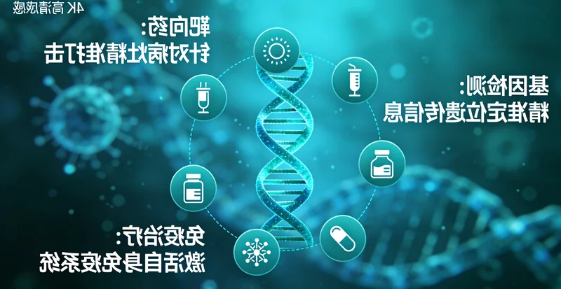 肺癌靶向治疗示意图 钥匙开锁