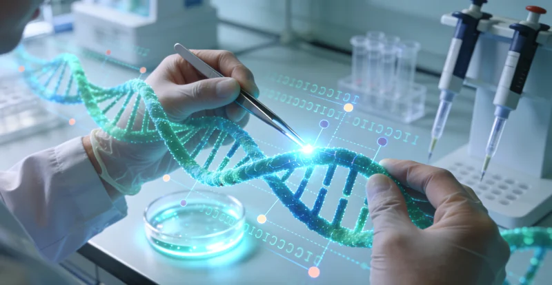 咸宁基因检测实验室科学原理示意
