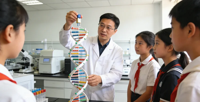 盐城基因检测科普DNA双螺旋示