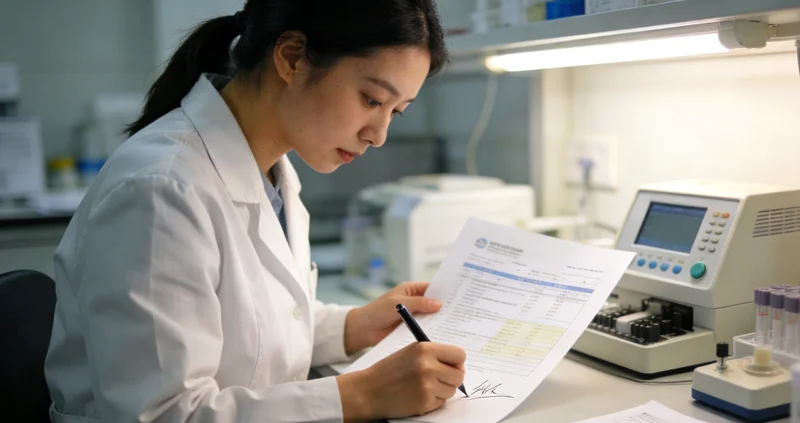 BRCA基因检测报告结果示意图