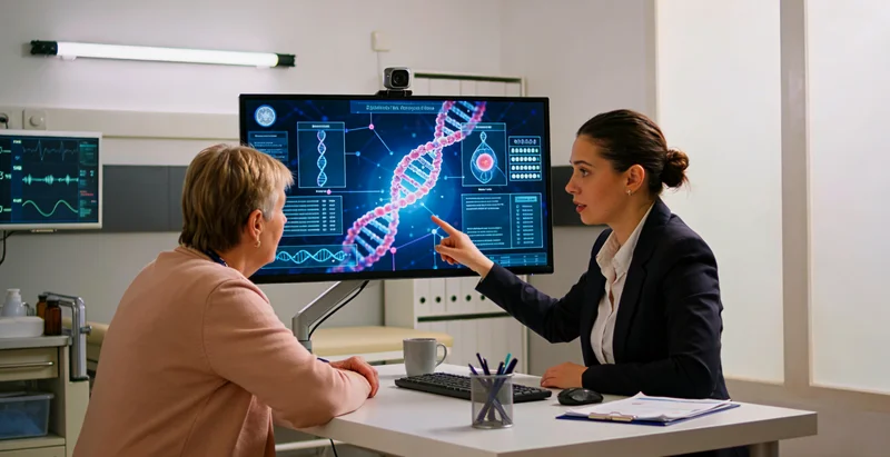 绍兴医生与家庭进行基因检测报告